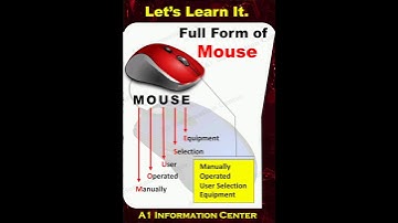 Full Form of Mouse | Mouse Ki Full Form Kya Hoti Hai #2025shorts #newshorts