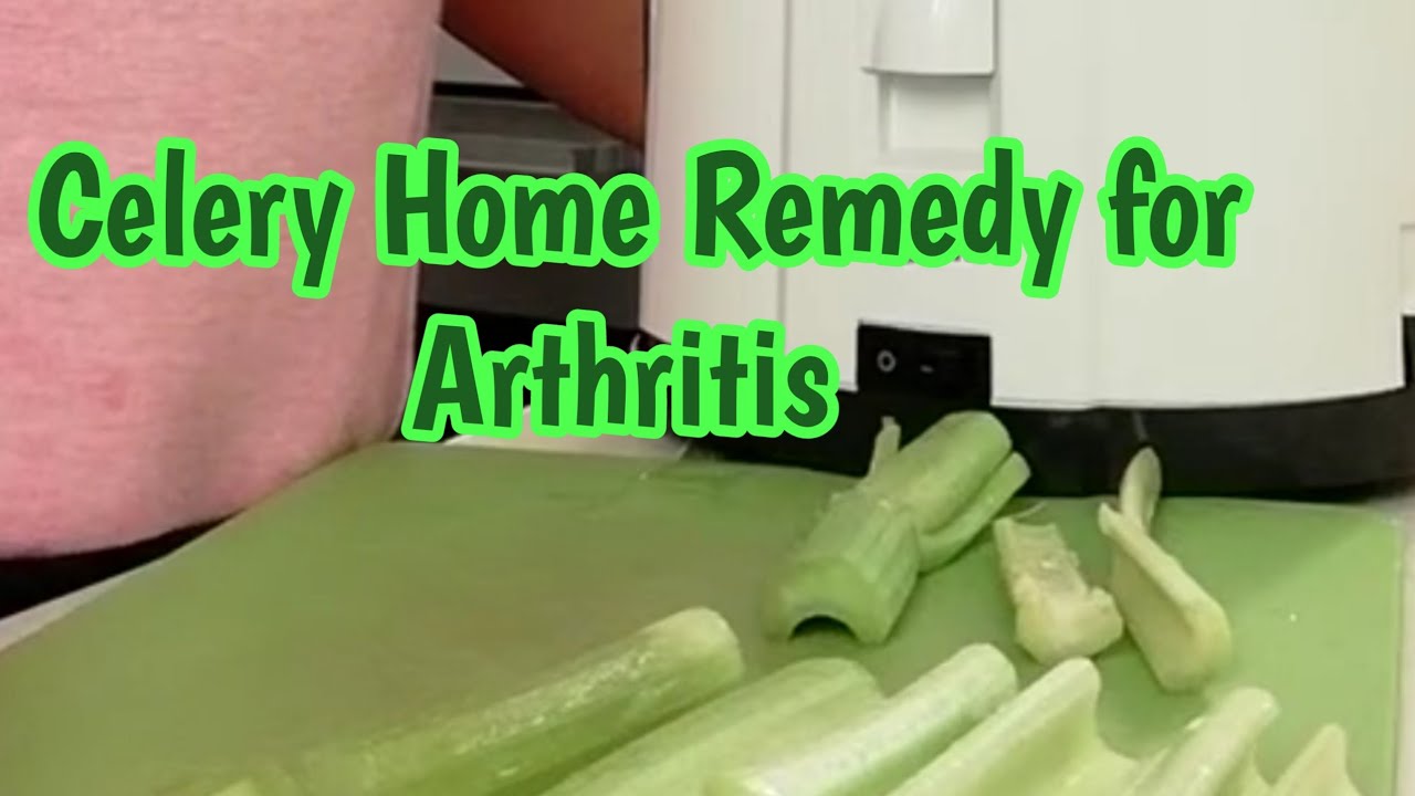 Celery juice for healing the lining of your gut, for anemia, arthritis