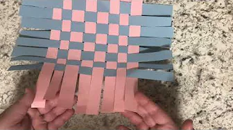 Let's Craft Together! Woven Basket #MuseumsFromHome