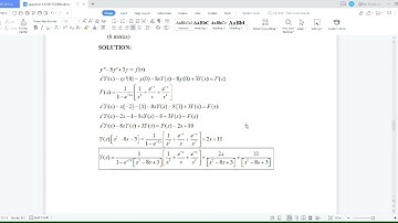 ODE ASSIGNMENT PROJECT BY GROUP 5 PART 2 (BEE11203)