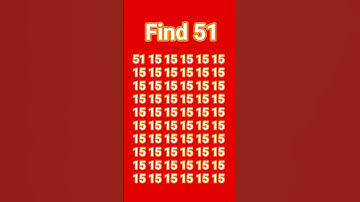 find 51 #quiz #challenge