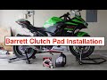 Kawasaki Ninja 400 Barrett Clutch Pad Installation