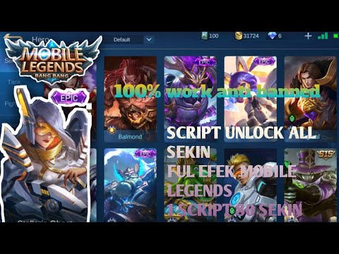 unlock skin mobile legends - YouTube