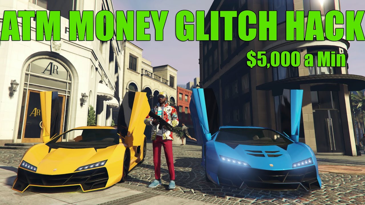 GTA 5 ONLINE MONEY GLITCH ATM MONEY HACK GTA MONEY CHEAT YouTube
