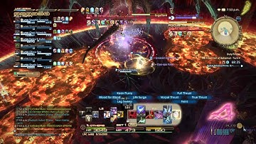 FFXIV ARR 2.51 - T13 - Wiped at 1%, almost a clear on first try as Lancer.