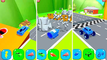 SHAPE SHIFTING - All Levels Gameplay Walkthrough - iOS, Android Level 30