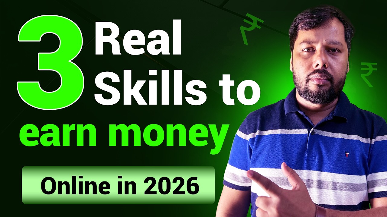 3 [Real Skills] ways to earn money online in 2026 🔥 | online earning ...
