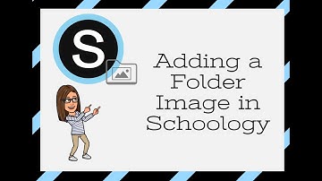 Adding an folder image in Schoology