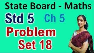 Std 5 Problem Set 18 Fractions Maths State Board Maharashtra Class 5th PraescioEdu