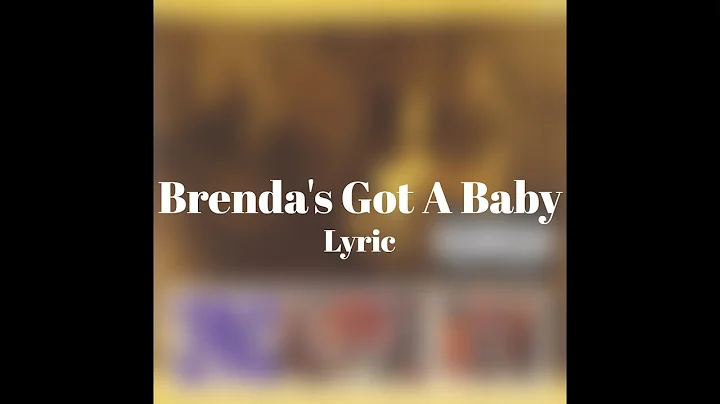2pac - Brenda's Got A Baby (Lyric Video)