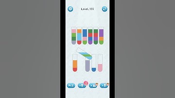 water sort puzzle level 155 #short
