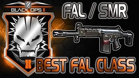 Black Ops 2: Best FAL Class Setup FAL SMR Nerf [Also Upload on my Channel]