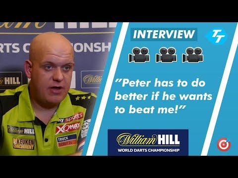 Michael van Gerwen has HARSH WORDS for Peter Wright ahead of WOrld Championship final