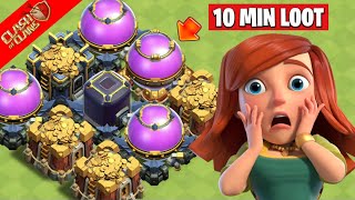 10-Minute MAX LOOT Strategy! Best Farming Attack in Clash of Clans (2025) screenshot 2