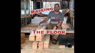 Our Skoolie is now a split level / Raising the floor by Red White and Bluebird 94 views 1 year ago 13 minutes, 22 seconds