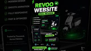 Modern Website Review 🔥 Animations, Design & Source Code #silentwebdev #codewith