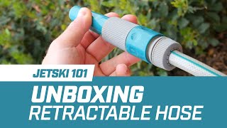 UNBOXING, Fitting & Reviewing ALDI's 20m Gardenline Retractable Hose Pipe Reel | REVIEW | JETSKI 101