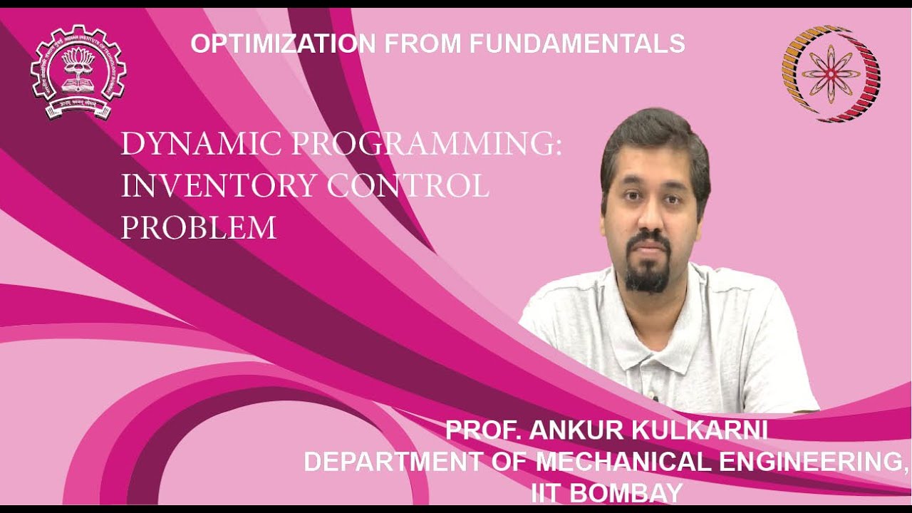 Lecture 23A: Dynamic programming: Inventory control problem - YouTube