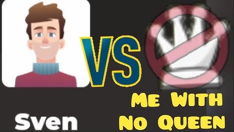 Chess.com how to beat Sven with no Queen