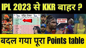 हैदराबाद के जीत के बाद IPL 2023 के Points Table में मचा बवाल, KKR RCB CSK को तगड़ा झटका,LSG MI हैरान