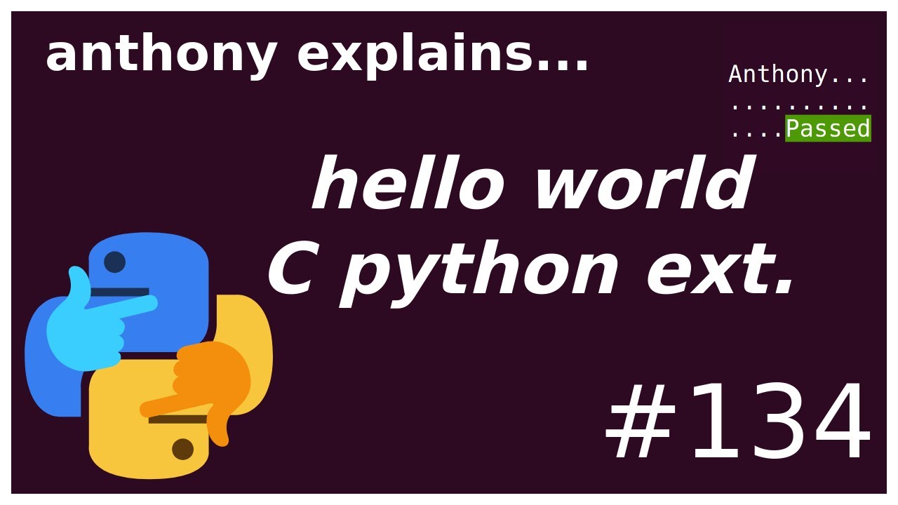 Extending Python with C