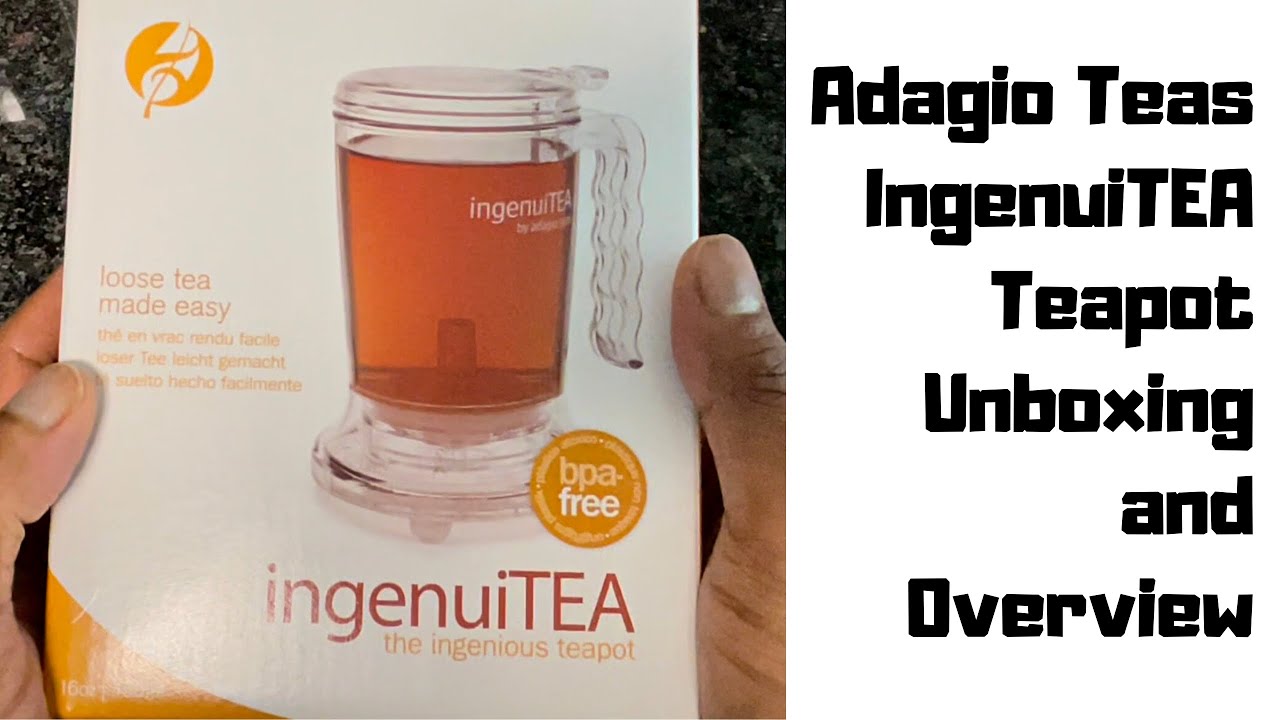 Adagio Teas 16 oz ingenuiTEA Bottom-Dispensing Teapot 