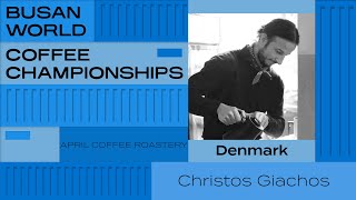 Christos Giachos, Denmark | 2024 World Barista Championship | Round One