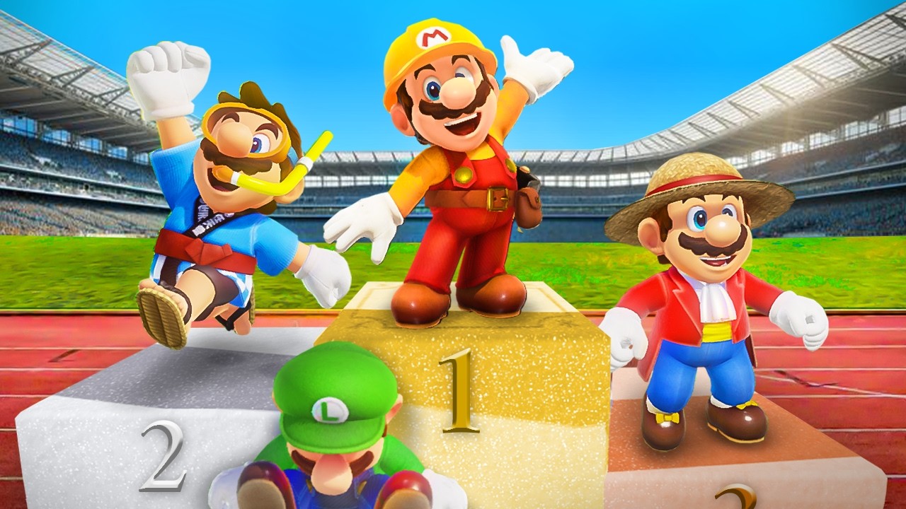 Wer GEWINNT die Mario Odyssey OLYMPIADE?