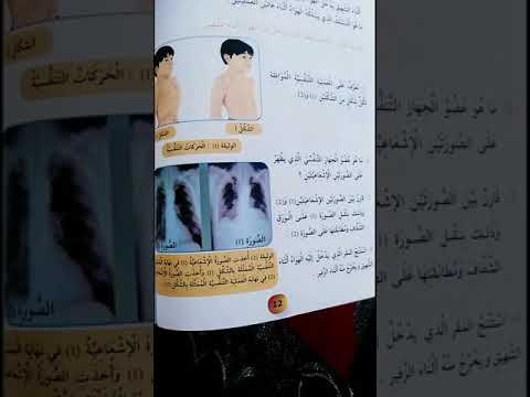 مسلك الهواء في الجهاز التنفسي السنة 4