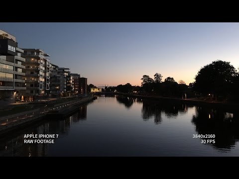 Apple iPhone 7 | 4K Low Light / Night Time Video Test | 2160p