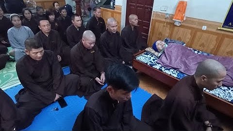 Cs Minh Công hộ niệm PT Ngô Thị Mai PD Diệu Sinh  Mê Linh Hà Nội