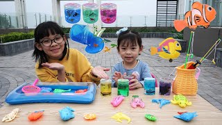 Go Fishing game toys for kids 💎 AnAn ToysReview TV 💎