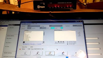 Honeywell compass software Hayes SmartModem connection