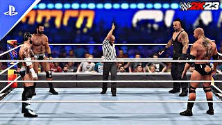 CM Punk vs. Drew McIntyre vs. Undertaker vs. Batista - Summer Slam - WWE 2K23 | PS5