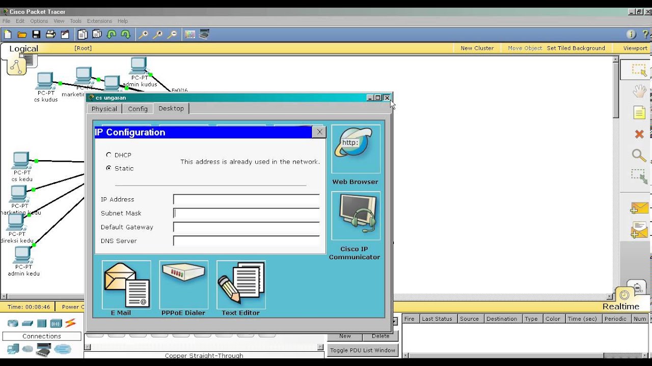 example cisco packet tracer tutorial for benginner youtube