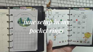 june setup in my pocket rings ✴︎ raymay davinci