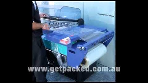 Hooded All in One Shrink Wrapper - Get Packed Packaging - chamber machine for shrink wrapping