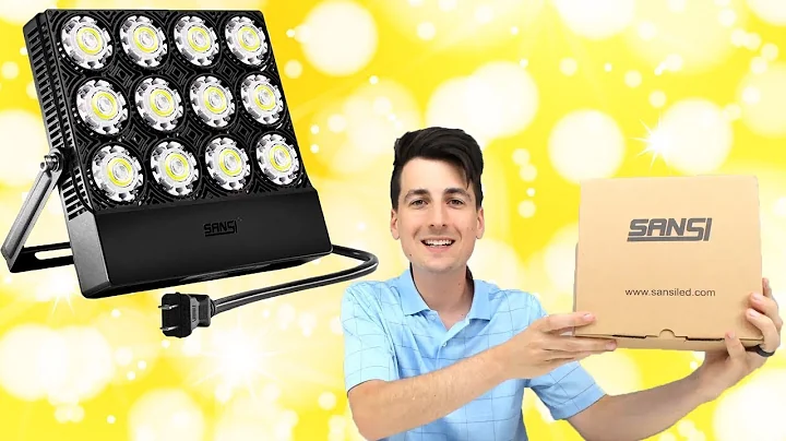 SANSI 70W Outdoor LED Security Flood Light w/ Plug First Impressions