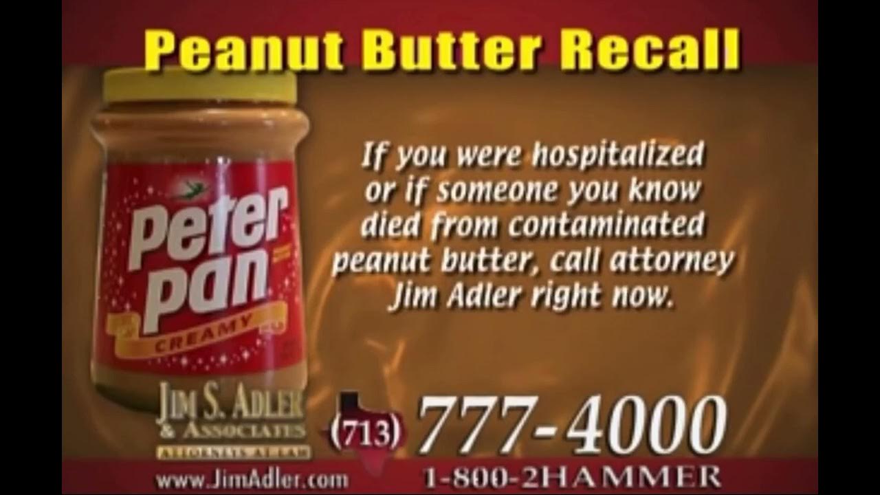 Peanut butter recall commercial YouTube
