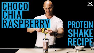 CHOCO-CHIA RASPBERRY SHAKE | PROMiXX Kitchen (Recipe) screenshot 4