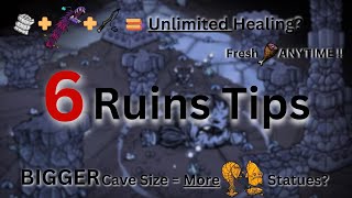 [DST] 6 Ruins Tips - Bigger Cave Size = More Thulecite Statues?