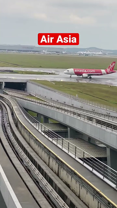 Kuala Lumpur International Airport | Air Asia.                #TaxiWay#Aviation#malaysia