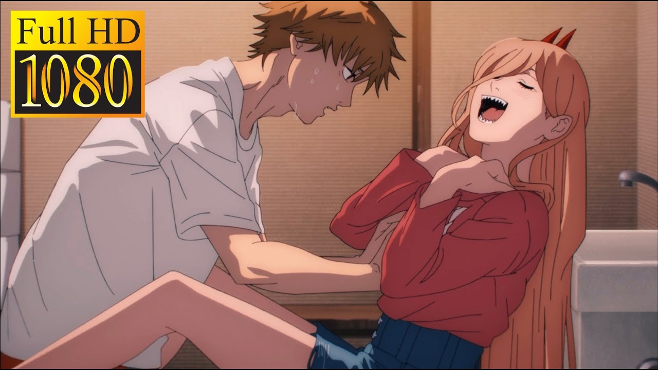 Chainsaw man boob grab