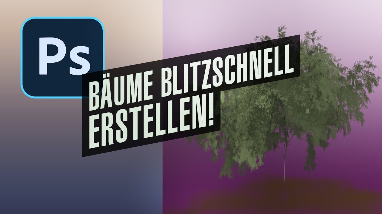 Baum Erstellen Mit Photoshop 1080p 60fps Youtube