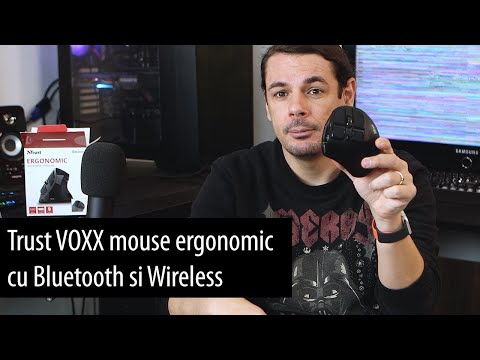 Review mouse ergonomic  - Trust VOXX cu Bluetooth si Wireless