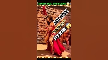 "SORRY BOL" BTS SCENE 😱 #jaat #jaatmovie #jaatstatus #sunnydeoldailog #bts #shorts #behindthescenes
