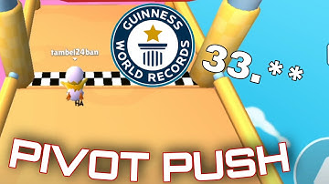 Stumble Guys Speedrun. PIVOT PUSH WORLD RECORD 33.** - Speedrun WR Stumble guys