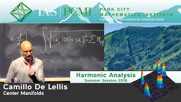 Camillo De Lellis, Almgren’s Center Manifold in a Simple Setting, part 4.1