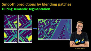 229 - Smooth blending of patches for semantic segmentation of large images (using U-Net)