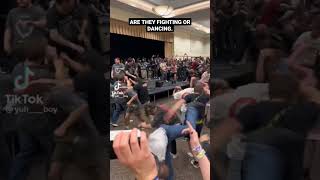 WTF ARE THEY FIGHTING OR DANCING? #moshpit #moshing  #dance #fight #heavymetal #